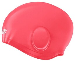 Фото - Рожева шапочка для плавання з кишенями для вух Aqua Speed EAR CAP Volume 61505 - Men box