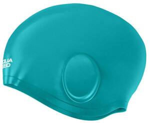 Фото - Бірюзова шапочка для плавання із захистом для вух Aqua Speed EAR CAP Volume 61508 - Men box
