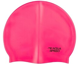 Фото - Рожева еластична шапочка для плавання Aqua Speed MONO XL 3866 - Men box