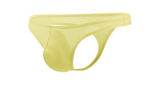 Фото - Чоловічі стрінги CIOKICX жовті яскраві з відвертим кроєм - Men box