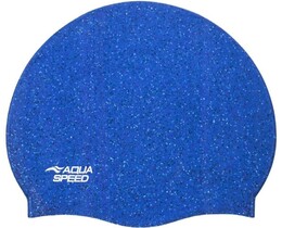 Фото - Синя комфортна шапочка для плавання Aqua Speed RECO 9787 - Men box