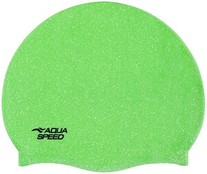 Фото - Салатова силіконова шапочка для басейну Aqua Speed RECO 9790 - Men box