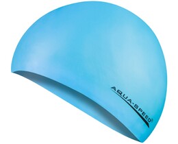 Фото - Силіконова шапочка Aqua Speed SMART 3561 блакитна для басейну - Men box