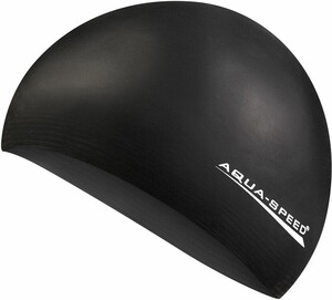 Фото - Черная спортивная латексная шапочка Aqua Speed SOFT LATEX 5729 - Men box