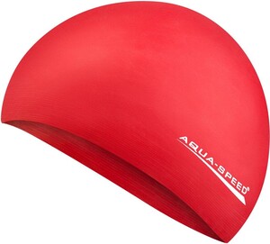 Фото - Червона унісекс латексна шапочка Aqua Speed SOFT LATEX 5732 - Men box