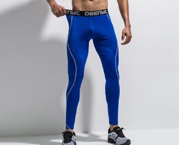 Фото - Спортивные штаны Deenyt зауженные синего цвета - Men box