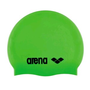 Фото - Комфортна дитяча шапочка Arena CLASSIC SILICONE JR зелена - Men box