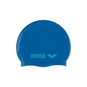 Фото - Блакитна силіконова шапочка Arena Classic Silicone для плавання - Men box