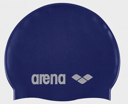 Фото - Синя силіконова шапочка Arena Classic Silicone для тренувань - Men box