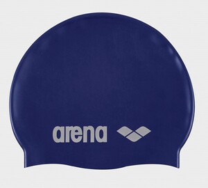 Фото - Синяя силиконовая шапочка Arena Classic Silicone для тренировок - Men box