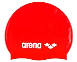 Фото - Шапочка для плавання Arena Classic Silicone насиченого червоного кольору - Men box