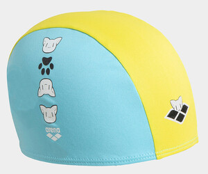 Фото - Мультяшна дитяча шапочка Arena FRIENDS KIDS POLYESTER CAP жовто-блакитна - Men box