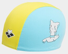 Фото - Мультяшна дитяча шапочка Arena FRIENDS KIDS POLYESTER CAP жовто-блакитна - Men box