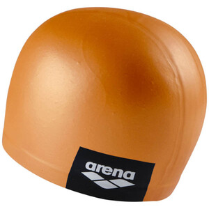 Фото - Мідна силіконова шапочка Arena Logo Moulded Cap для плавання - Men box