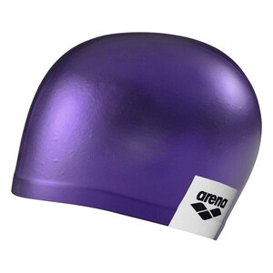 Фото - Фіолетова силіконова шапочка Arena Logo Moulded Cap для плавання - Men box