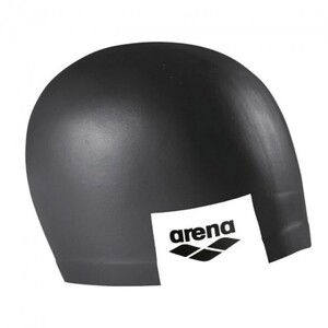 Фото - Чорна силіконова шапочка Arena Logo Moulded Cap для плавання - Men box