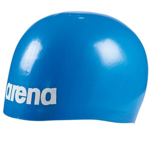 Фото - Голубая силиконовая шапочка Arena Moulded Pro для комфортного плавания - Men box