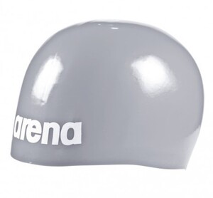 Фото - Серая силиконовая шапочка Arena Moulded Pro для плавания унисекс - Men box