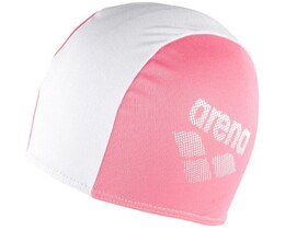 Фото - Яскрава дитяча шапочка Arena POLYESTER II JR неоново-рожево-біла - Men box