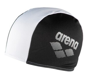 Фото - Зручна дитяча шапочка Arena POLYESTER II JR чорно-біла - Men box
