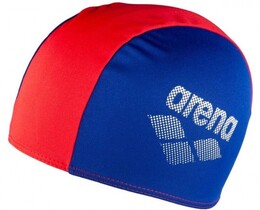 Фото - Стильна дитяча шапочка Arena POLYESTER II JR червоно-синя - Men box