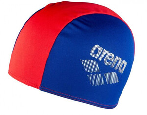 Фото - Стильна дитяча шапочка Arena POLYESTER II JR червоно-синя - Men box