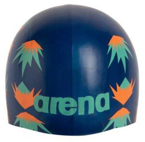 Фото - Унисекс шапочка для плавания Arena POOLISH MOULDED сине-коричневая - Men box