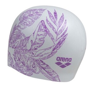 Фото - Удобная женская шапочка для бассейна Arena SIRENE белая - Men box