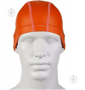 Фото - Яскрава унісекс шапочка для плавання Speedo PACE CAP AU помаранчева - Men box