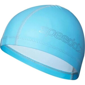 Фото - Однотонна дитяча шапочка для плавання Speedo PACE CAP JU світло-блакитна - Men box