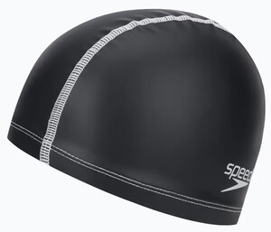 Фото - Універсальна дитяча шапочка для плавання Speedo PACE CAP JU чорна - Men box