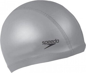 Фото - Легка унісекс шапочка для басейну Speedo ULTRA PACE CAP AU срібляста - Men box