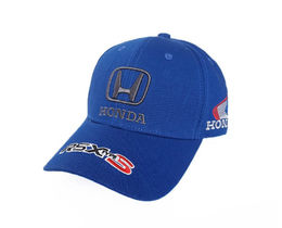 Фото - Автомобильная кепка Sport Line синяя с логотипом Honda - Men box