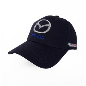 Фото - Бейсболка від бренду Sport Line темно-синя з лого Mazda - Men box