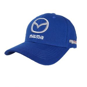 Фото - Бейсболка чоловіча Sport Line синя з логотипом Mazda - Men box