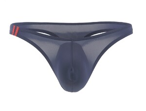 Фото - Чоловічі стрінги CIOKICX сині з заниженою посадкою та відкритою задньою частиною - Men box