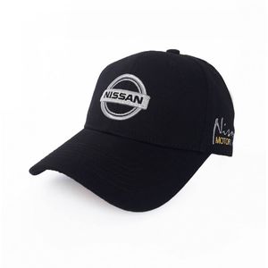 Фото - Автомобильная кепка Sport Line черная с логотипом Nissan - Men box