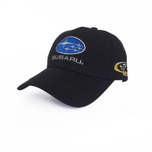 Фото - Бейсболка Sport Line черного цвета с логотипом Subaru - Men box