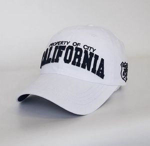 Фото - Стильная мужская бейсболка California белого цвета - Men box
