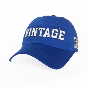 Фото - Бейсболка чоловіча Sport Line синя з білим лого Vintage - Men box