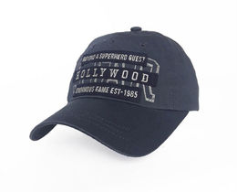 Фото - Кепка Sport Line из хлопка синяя с логотипом Hollywood - Men box