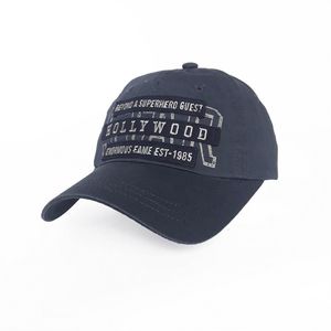 Фото - Кепка Sport Line із бавовни синя з логотипом Hollywood - Men box