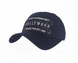 Фото - Бейсболка бренда Sport Line темно-синяя с лого Hollywood - Men box