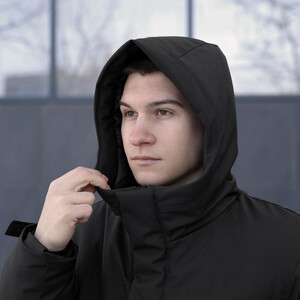 Фото - Универсальная мужская парка от бренда Pobedov Navy - Men box