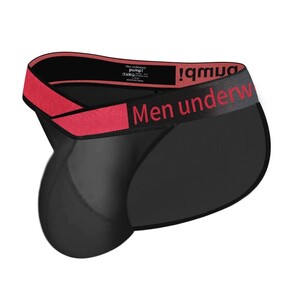 Фото - Нейлоновые танга для мужчин от Pump в черном цвете - Men box