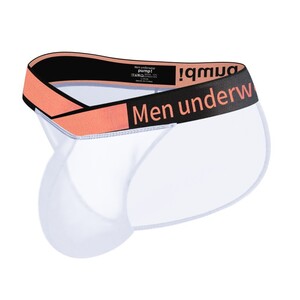 Фото - Мужские эротические танга Pump в белом цвете - Men box