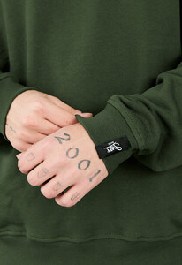Фото - Оверсайз світшот зеленого кольору Staff green basic oversize - Men box