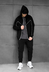 Фото - Спортивный костюм для мужчин Staff ar black - Men box