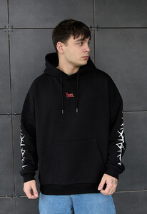 Фото - Молодіжне оверсайз худі Staff logo & wire oversize - Men box