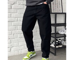 Фото - Универсальные мужские джинсы Staff 19 black regular mom - Men box